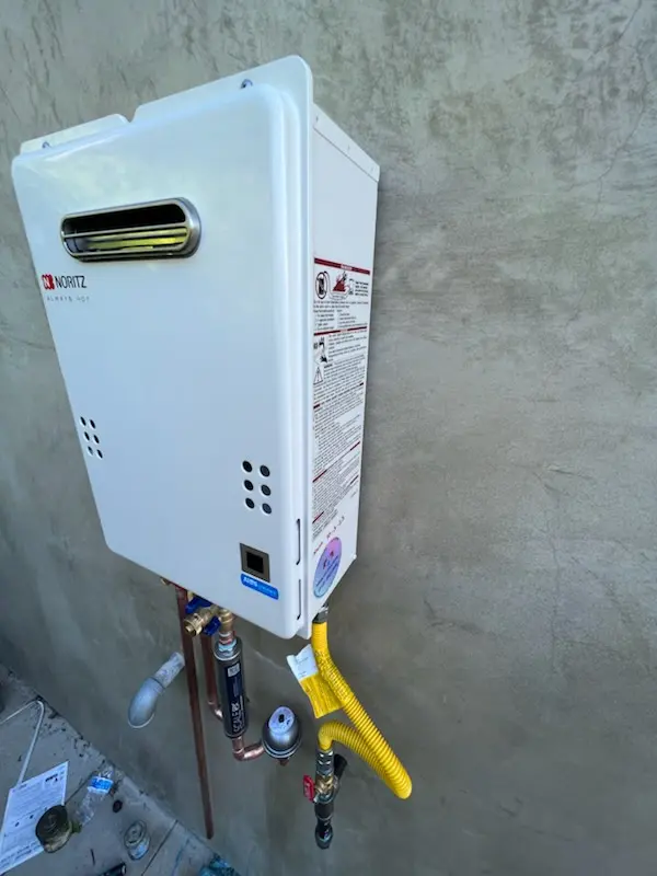 Tankless water heater installation for New London homes